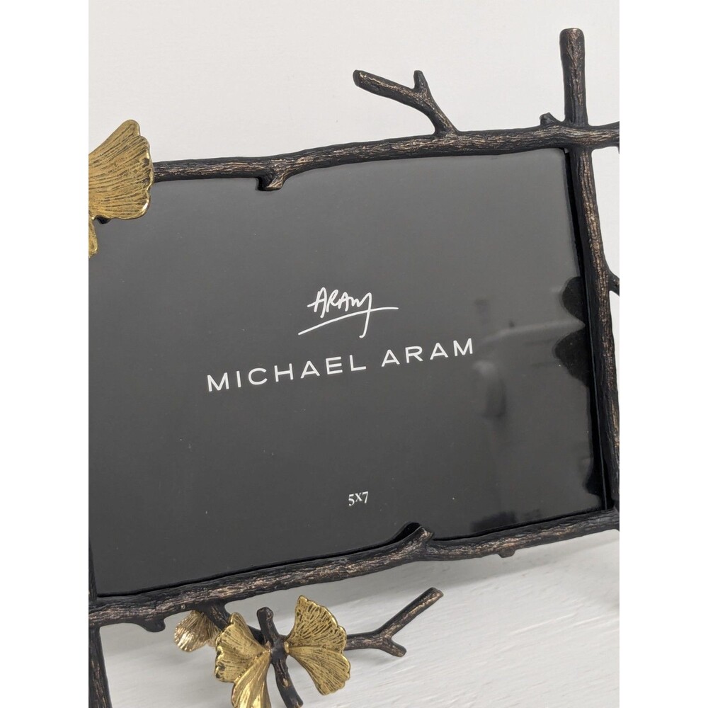 Michael Aram Butterfly Ginkgo Frame 5” X 7” - Picture 5 of 12